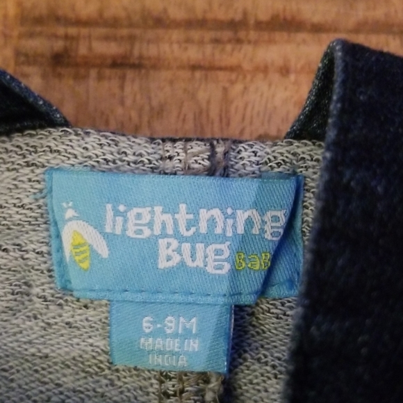 6-9M Denim 😍Heart Overall Skirt😍 - Picture 5 of 5